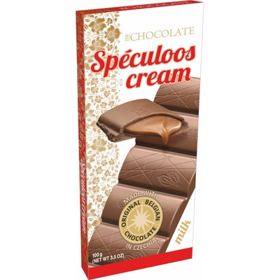 Severka Čokoláda mléčná s náplní belgické sušenky 100 g
