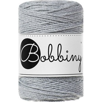 Bobbiny 3PLY Macramé Rope 1, 5 mm 100 m Silver юта (TD-E021)