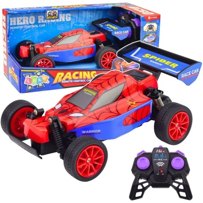 Leantoys RC superhrdinské závodní auto červené