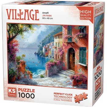 KS Games Пъзел KS Games от 1000 части - Амалфи (20808)
