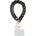 Guess Универсална връзка за телефон Guess Wrist Strap 4G Charm, черна (GUOUCBMC4MK)