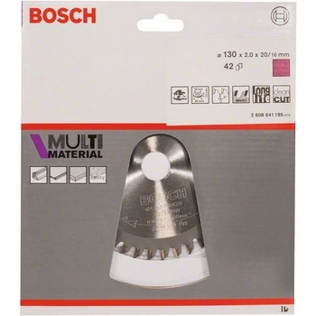 Bosch Pilový kotouč Multi Material, 130x2,0/1,4 mm 2.608.641.195