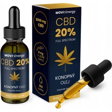 MOVit CBD 20% Full Spectrum konopný olej 10 ml