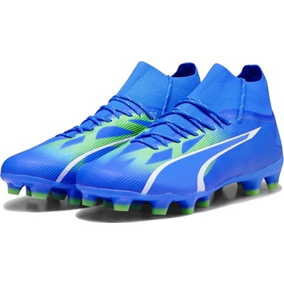 Puma ULTRA Match+ LL FG/AG modrá/světle zelená