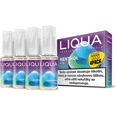Ritchy Liqua Menthol 4Pack 10 ml 6 mg