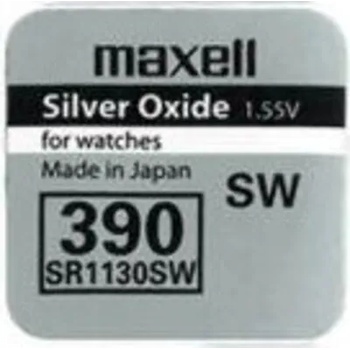 Image 1 of Maxell Бутонна батерия сребърна maxell sr1130 sw /ag10/ 389/390/ 1.55v (ml-bs-sr1130-sw)