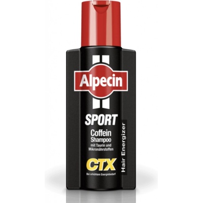 Alpecin Hair Energizer Sport Shampoo CTX kofeinový Shampoo proti padání vlasů 250 ml