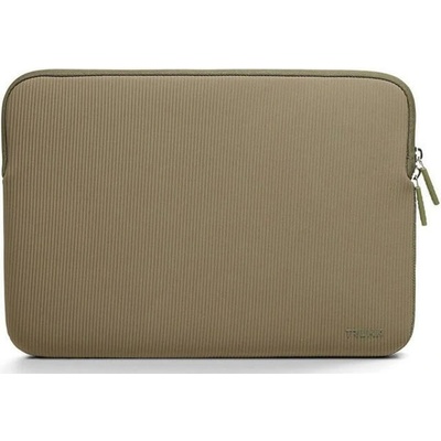 Trunk Калъф за лаптоп Trunk Textile Neoprene Laptop Sleeve, до 13" (33.02cm), гумиран двоен цип, влагоустойчив, тъмнозелен (TR-TTALSPA13-SGR)