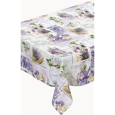 Impol Trade Ubrus PVC 173A Provence levandule návin 20 mx140 cm