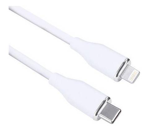 Solight SSC1902-S USB-C/Lightning, 2m, bílý