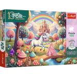Trefl Пъзел Trefl от 100 части - Еднорог в Страната на бонбоните (16574) - baby