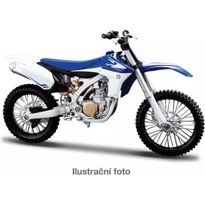 Maisto Model motocyklu Yamaha YZ450F modrá 1:12