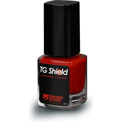 Thermal Grizzly Защитен лак Thermal Grizzly Shield, 5ml, червен (TG-ASH-050-RT)