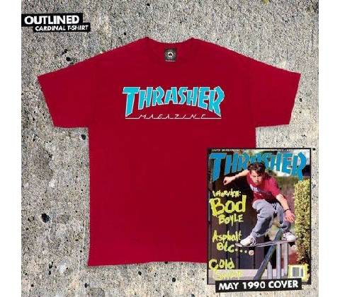 Thrasher Outlined Cardinal