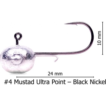 SMART ARCTIC FOX SAF Jigová hlava na okouny Mata-Mata vel.4 6g 5 ks