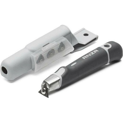 ANZA® Škrabka PLATINUM, 170 mm, se třemi čepelemi a pouzdrem 661401