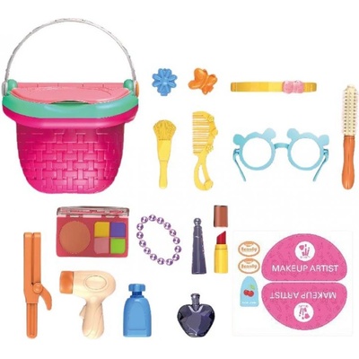 Alltoys Hrací set Make up košík