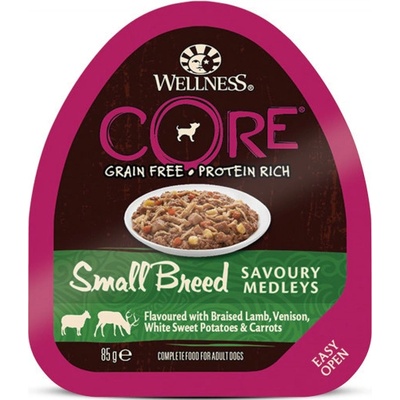 Wellness Core Wellness Dog Adult SB Sav.Med. jehne teleci slad.brambory & mrkev 85 g