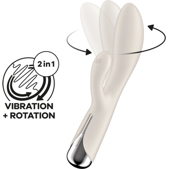 Satisfyer Spinning Rabbit 1 Beige