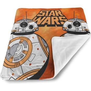 Sablio Detská deka pre bábätko Star Wars Ohnivé pozadí