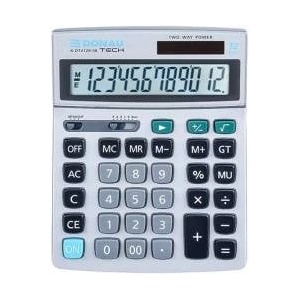 Donau Tech Office calculator 12 digits silver DONAU Калкулатори