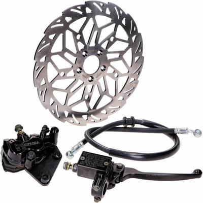 Sada kotoučové brzdy Motegra 260 mm, 4dílná, pro Simson S50, S51 – Zboží Mobilmania