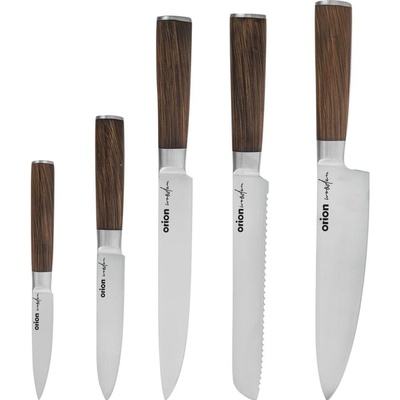 Orion Sada kuchynských nožov Wooden 5 ks