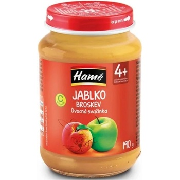 Hamé Jablko broskev 190 g