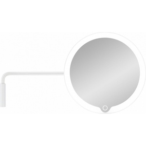 blomus Увеличително огледало modo за стенен монтаж с led светлина - цвят бял (blomus-66353)