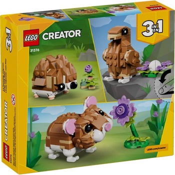 Image 1 of LEGO® Creator 3-in-1 - Cute Hamster with a Flower (31376)
