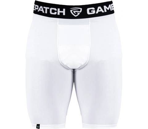 GAMEPATCH, COMPRESSION SHORTS biela,čierna