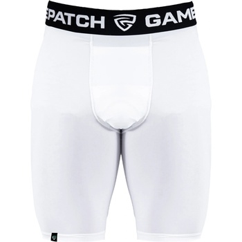 GAMEPATCH, COMPRESSION SHORTS biela,čierna