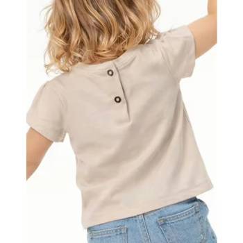 Chicco Girls Knitted Tee Light Natural