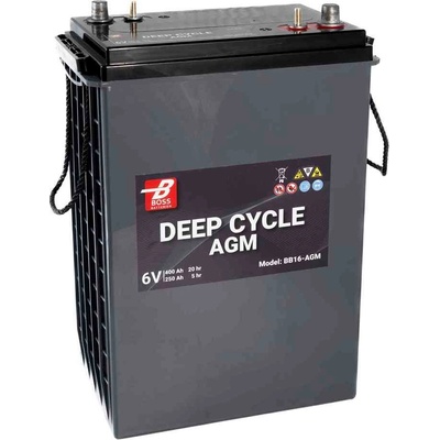 Boss Deep cycle 6V 400Ah BB16-AGM