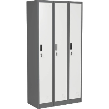 Метален шкаф Carmen CR-1242 Е L SAND - сив/графит