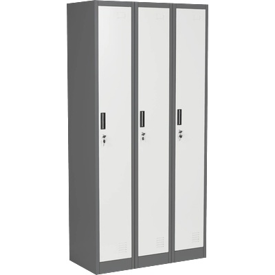 Метален шкаф Carmen CR-1242 Е L SAND - сив/графит