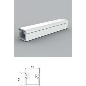  Pvc кабелен канал lv 11х10 мм (0107010001)