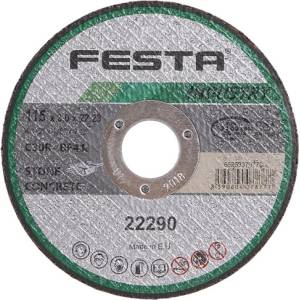 FESTA Диск за рязане INDUSTRY за камък 115x3x22.2 мм 22290.03 (22290.03)