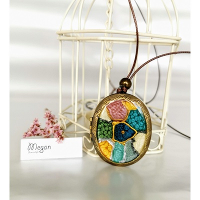 Meganflo Медальон за снимка Витраж