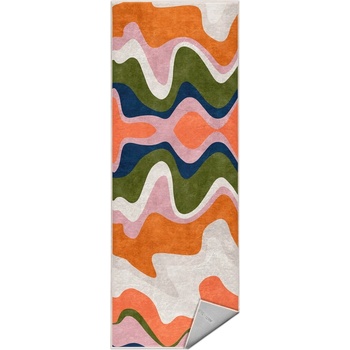 Mila Home Оранжева пътека подходяща за пране 80x200 cm Squiggly Orange - Mila Home (HKG-MMN-Colorful-003-80x200)