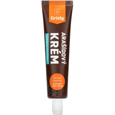 Grizly Arašidový krém s mliečnou čokoládou v tube 75 g