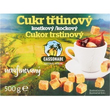 Cassonade Cukr třtinový kostky 500 g