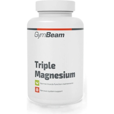 GymBeam Triple Magnesium | with Bisglycinate, Oxide & Lactate [90 капсули]