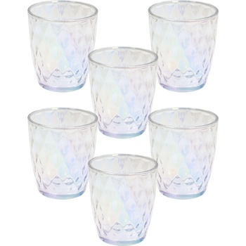 Tognana Комплект 6 стъклени чаши jenny opal, 320 мл (n3585a8trasa)