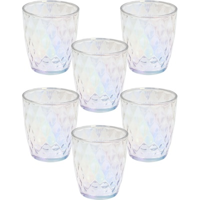 Tognana Комплект 6 стъклени чаши jenny opal, 320 мл (n3585a8trasa)