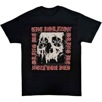 Bring Me The Horizon Риза Metal Logo Skull Unisex Black M (BMTHTS106MB02)