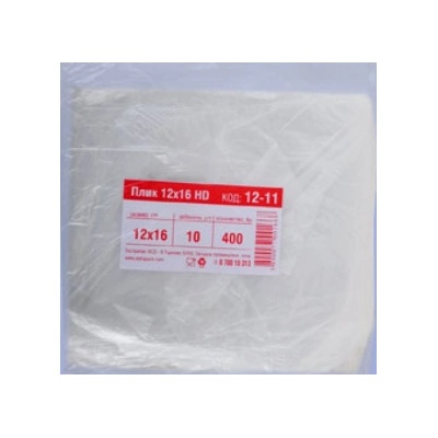 Плик 12х16 hd 400бр (е-1211)