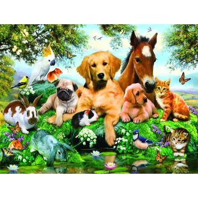 SunsOut - Puzzle Summer Pals 500 XXL - 500 piese