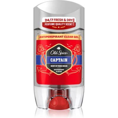 Old Spice Captain Antiperspirant Clear Gel гел против изпотяване за мъже 70ml