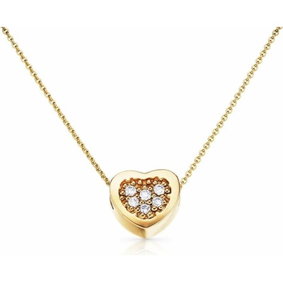Dolcze Heart Dia Yellow (Au585/1000, 1,68 g)